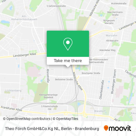 Theo Förch GmbH&Co.Kg NL map