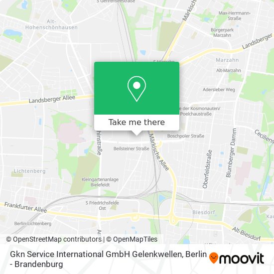 Gkn Service International GmbH Gelenkwellen map