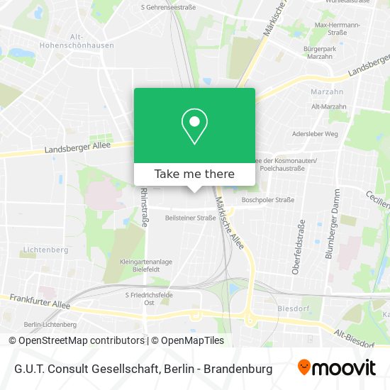 G.U.T. Consult Gesellschaft map