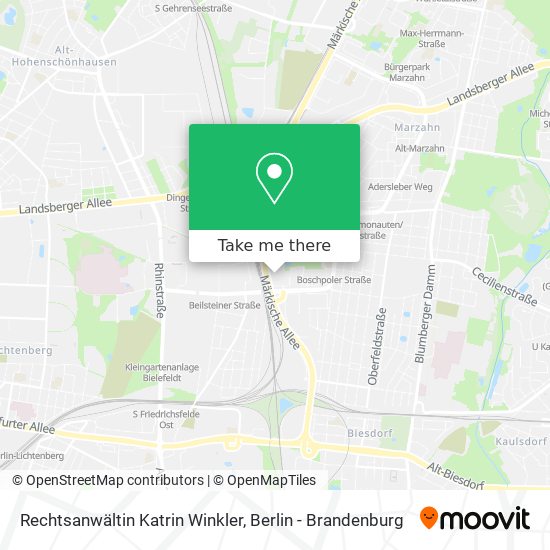 Rechtsanwältin Katrin Winkler map