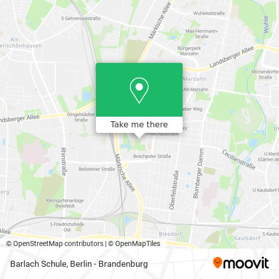 Barlach Schule map