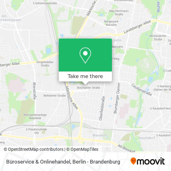 Büroservice & Onlinehandel map