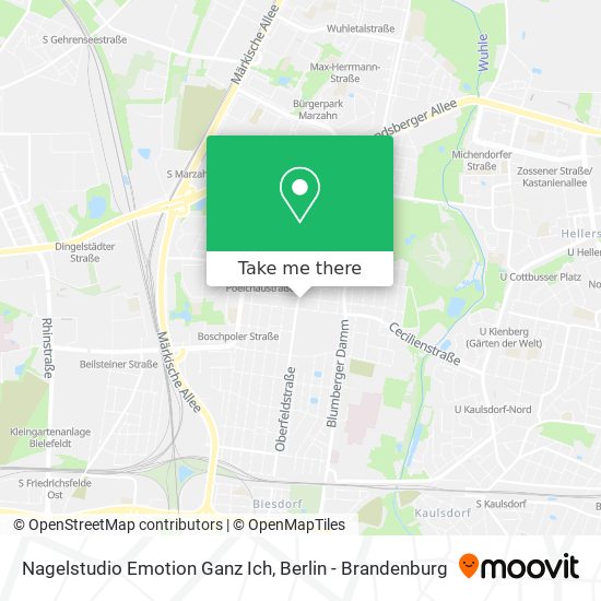 Nagelstudio Emotion Ganz Ich map