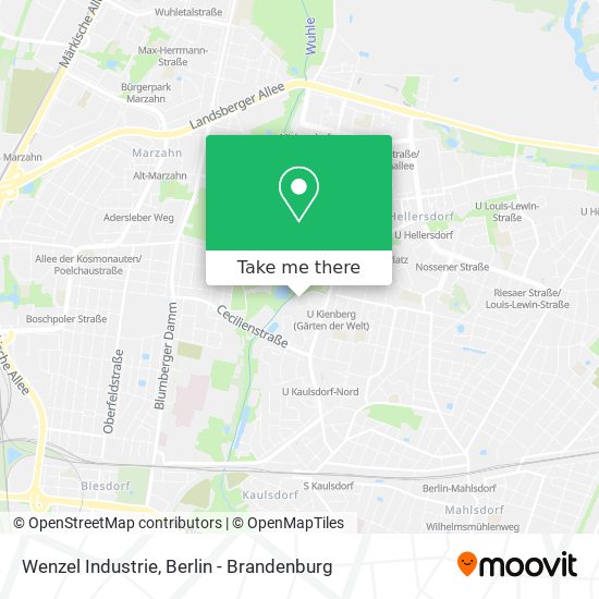 Wenzel Industrie map