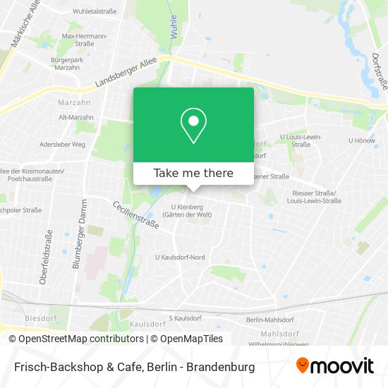 Frisch-Backshop & Cafe map