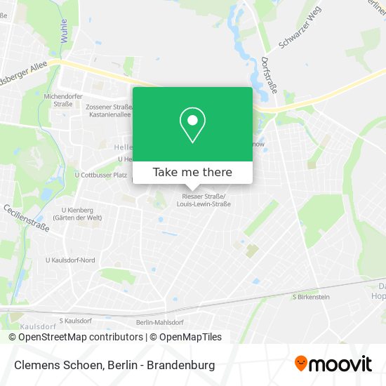 Clemens Schoen map