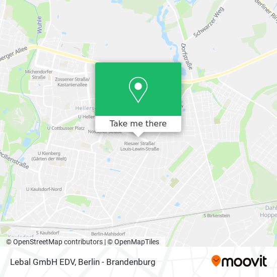 Карта Lebal GmbH EDV