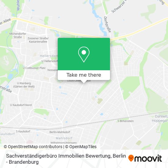 Sachverständigerbüro Immobilien Bewertung map