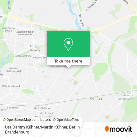 Uta Damm-Kühner/Martin Kühner map