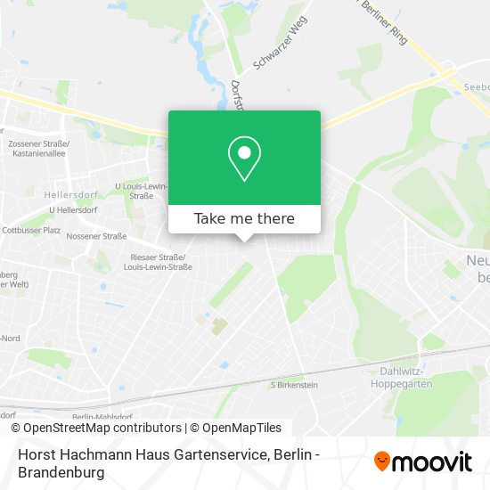 Horst Hachmann Haus Gartenservice map