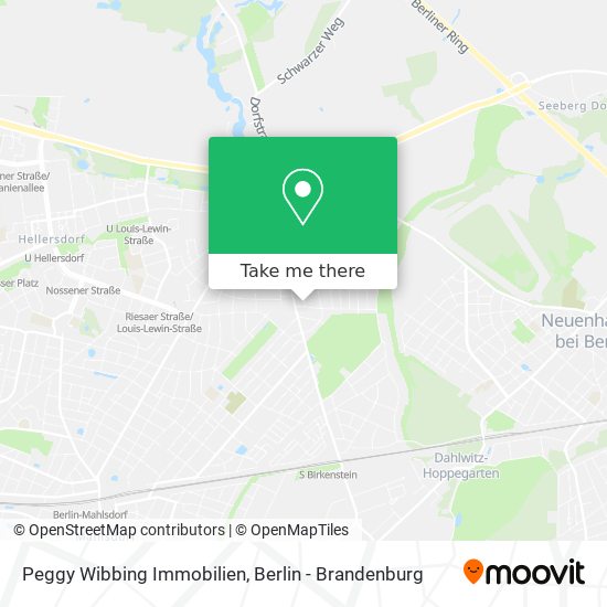 Peggy Wibbing Immobilien map