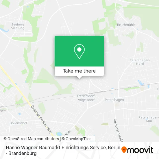 Карта Hanno Wagner Baumarkt Einrichtungs Service