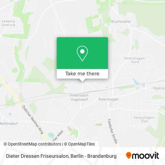 Dieter Dressen Friseursalon map