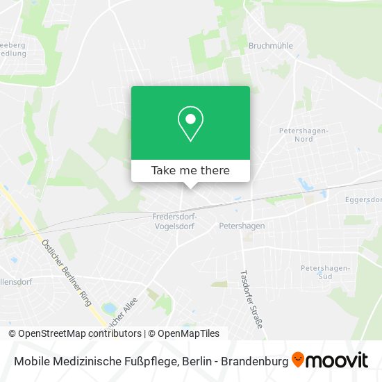 Карта Mobile Medizinische Fußpflege