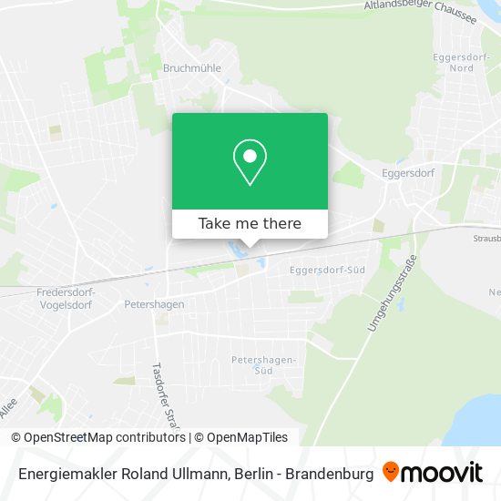 Energiemakler Roland Ullmann map