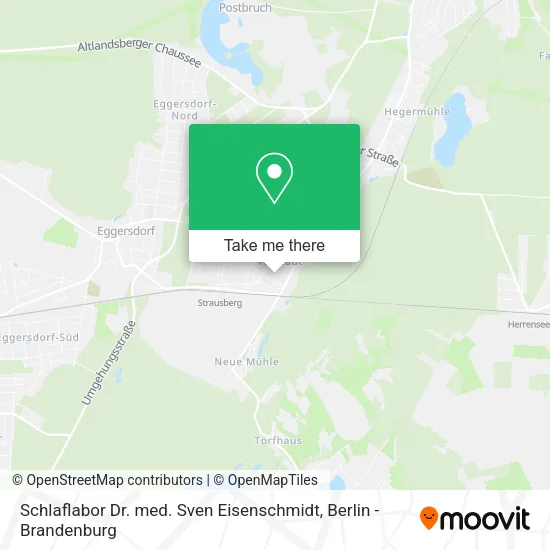 Карта Schlaflabor Dr. med. Sven Eisenschmidt