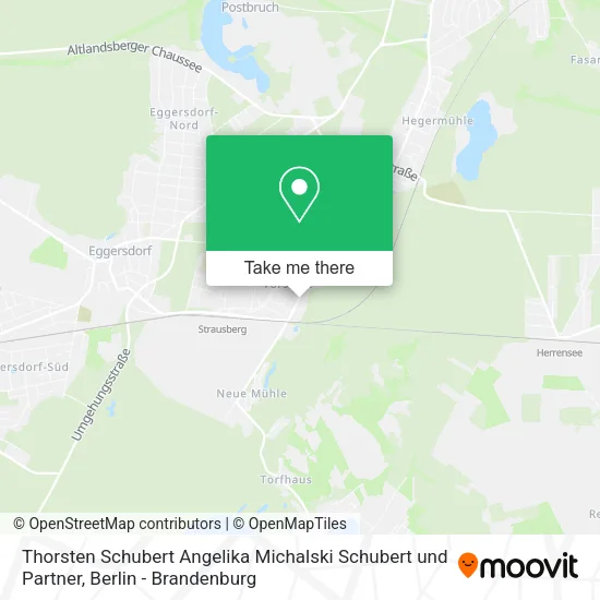 Карта Thorsten Schubert Angelika Michalski Schubert und Partner
