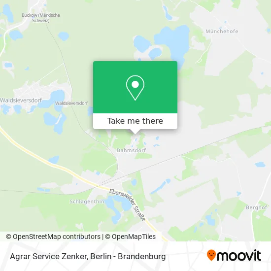 Карта Agrar Service Zenker