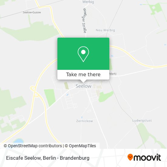 Eiscafe Seelow map