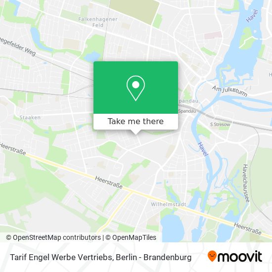 Tarif Engel Werbe Vertriebs map