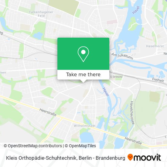 Kleis Orthopädie-Schuhtechnik map