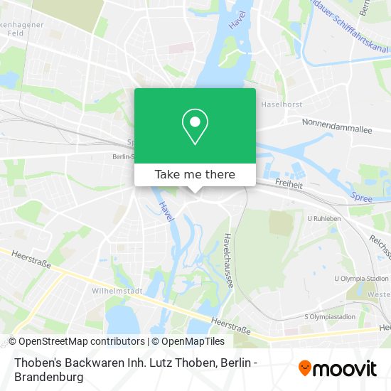 Thoben's Backwaren Inh. Lutz Thoben map