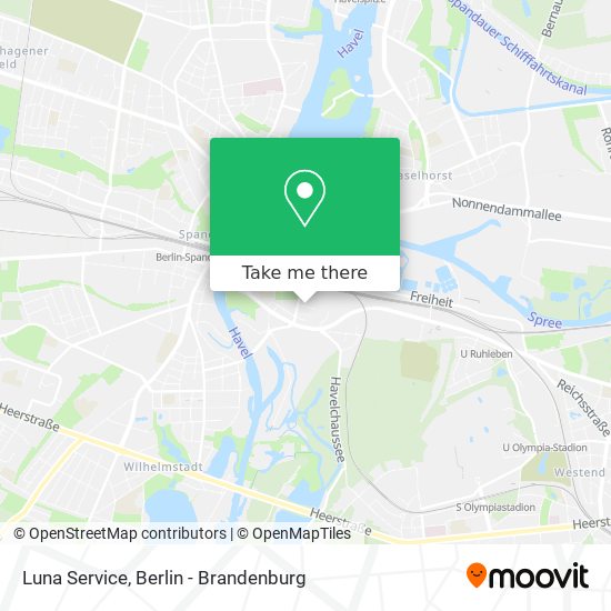 Luna Service map