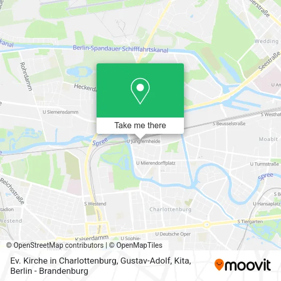 Карта Ev. Kirche in Charlottenburg, Gustav-Adolf, Kita