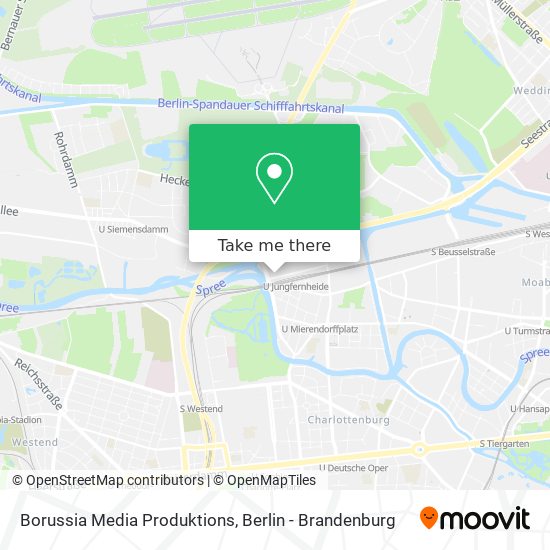 Borussia Media Produktions map