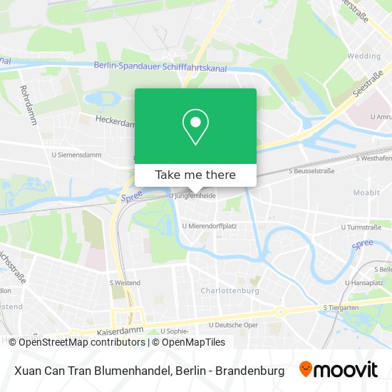 Xuan Can Tran Blumenhandel map