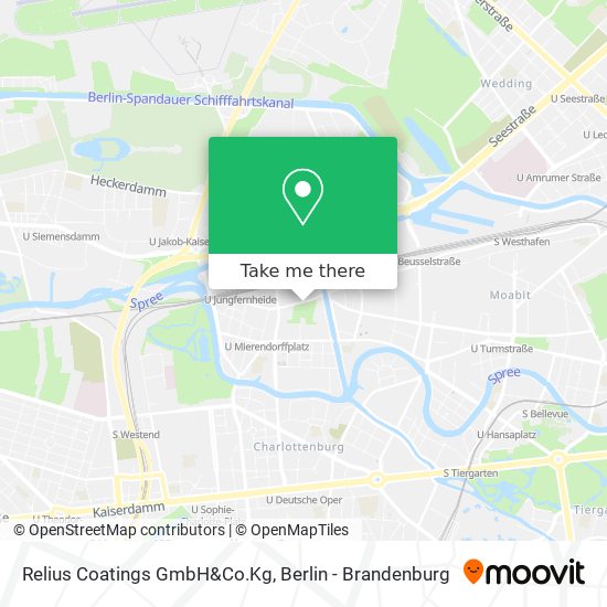 Карта Relius Coatings GmbH&Co.Kg