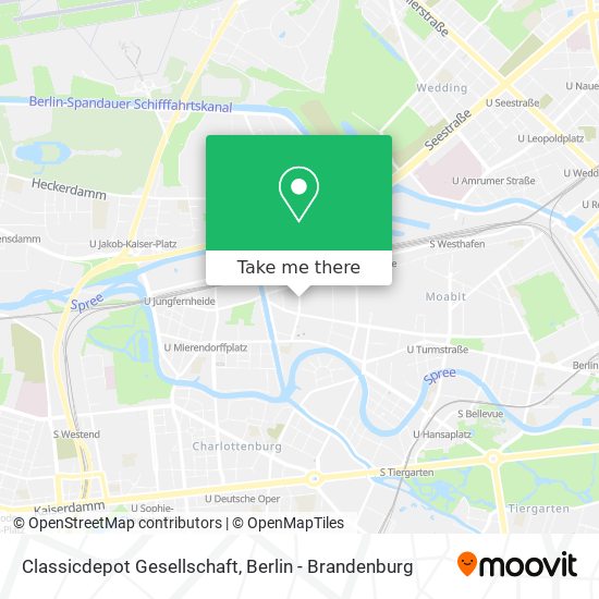 Classicdepot Gesellschaft map