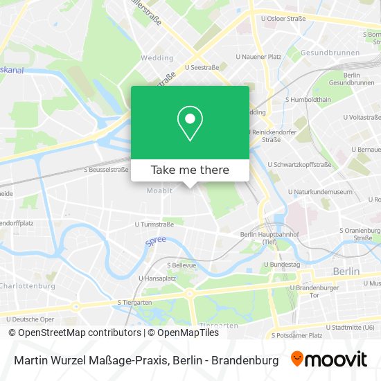 Martin Wurzel Maßage-Praxis map