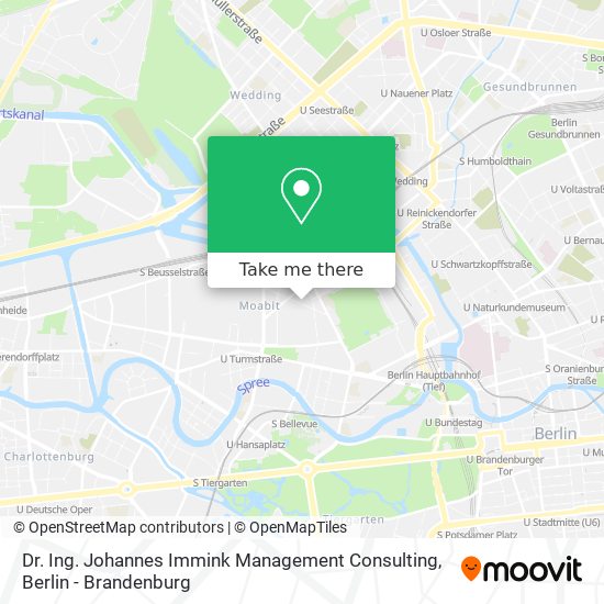 Dr. Ing. Johannes Immink Management Consulting map