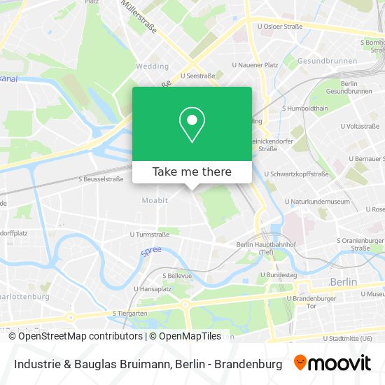 Industrie & Bauglas Bruimann map