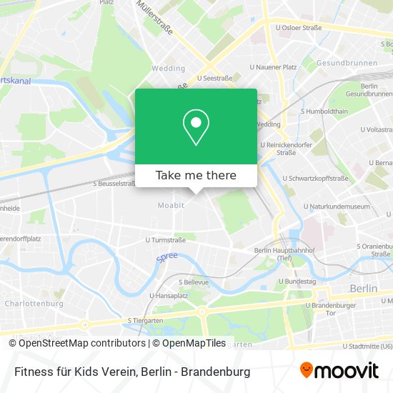 Карта Fitness für Kids Verein