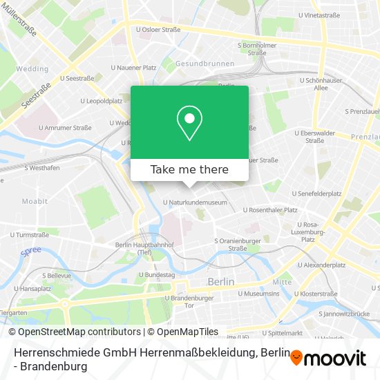 Herrenschmiede GmbH Herrenmaßbekleidung map