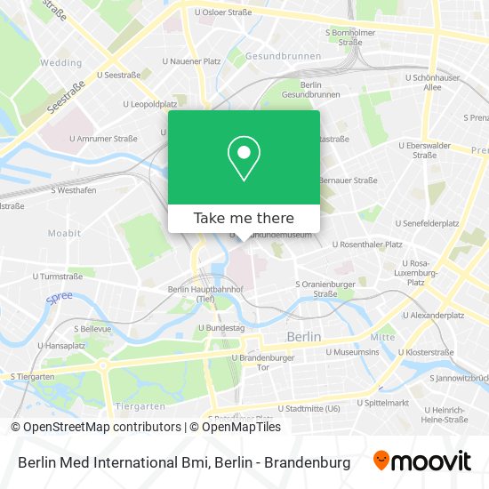 Berlin Med International Bmi map