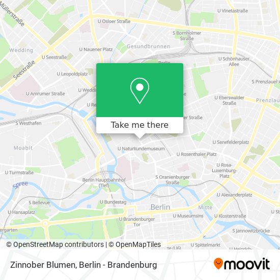 Zinnober Blumen map