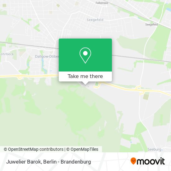 Juwelier Barok map