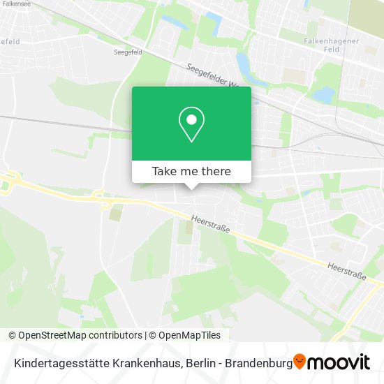 Kindertagesstätte Krankenhaus map