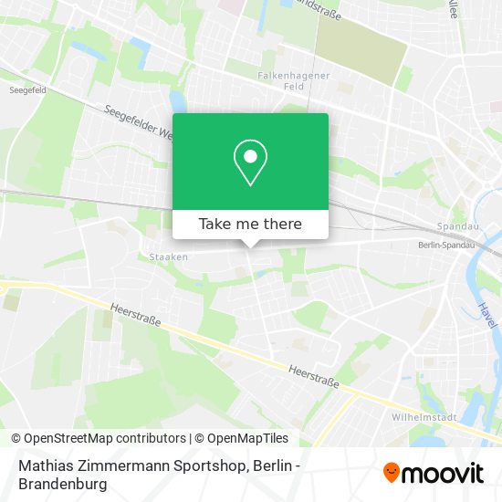 Mathias Zimmermann Sportshop map