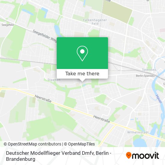 Deutscher Modellflieger Verband Dmfv map