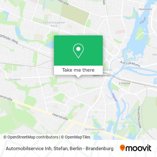 Automobilservice Inh. Stefan map