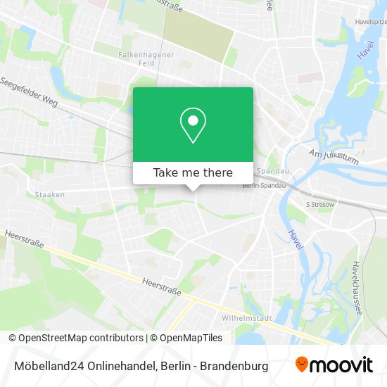 Möbelland24 Onlinehandel map