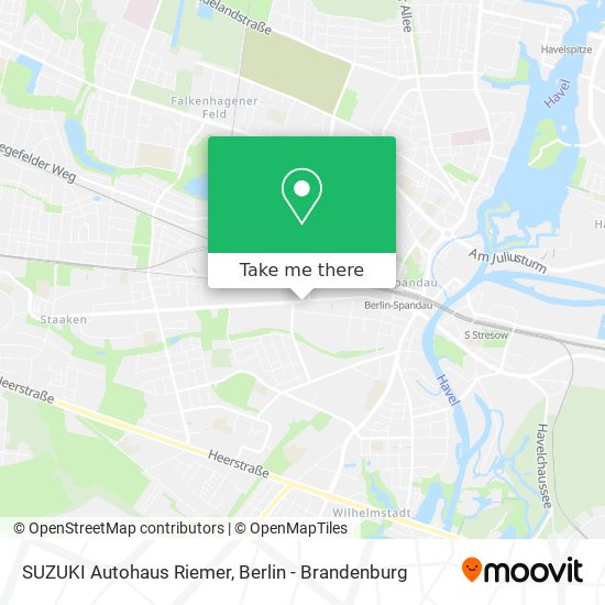 SUZUKI Autohaus Riemer map