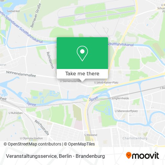 Veranstaltungsservice map