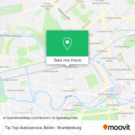 Tip Top Autoservice map