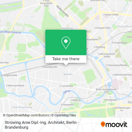 Strüwing Arne Dipl.-Ing. Architekt map