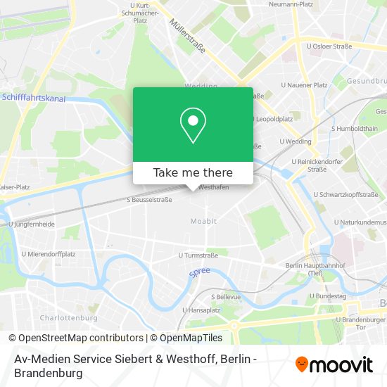 Av-Medien Service Siebert & Westhoff map